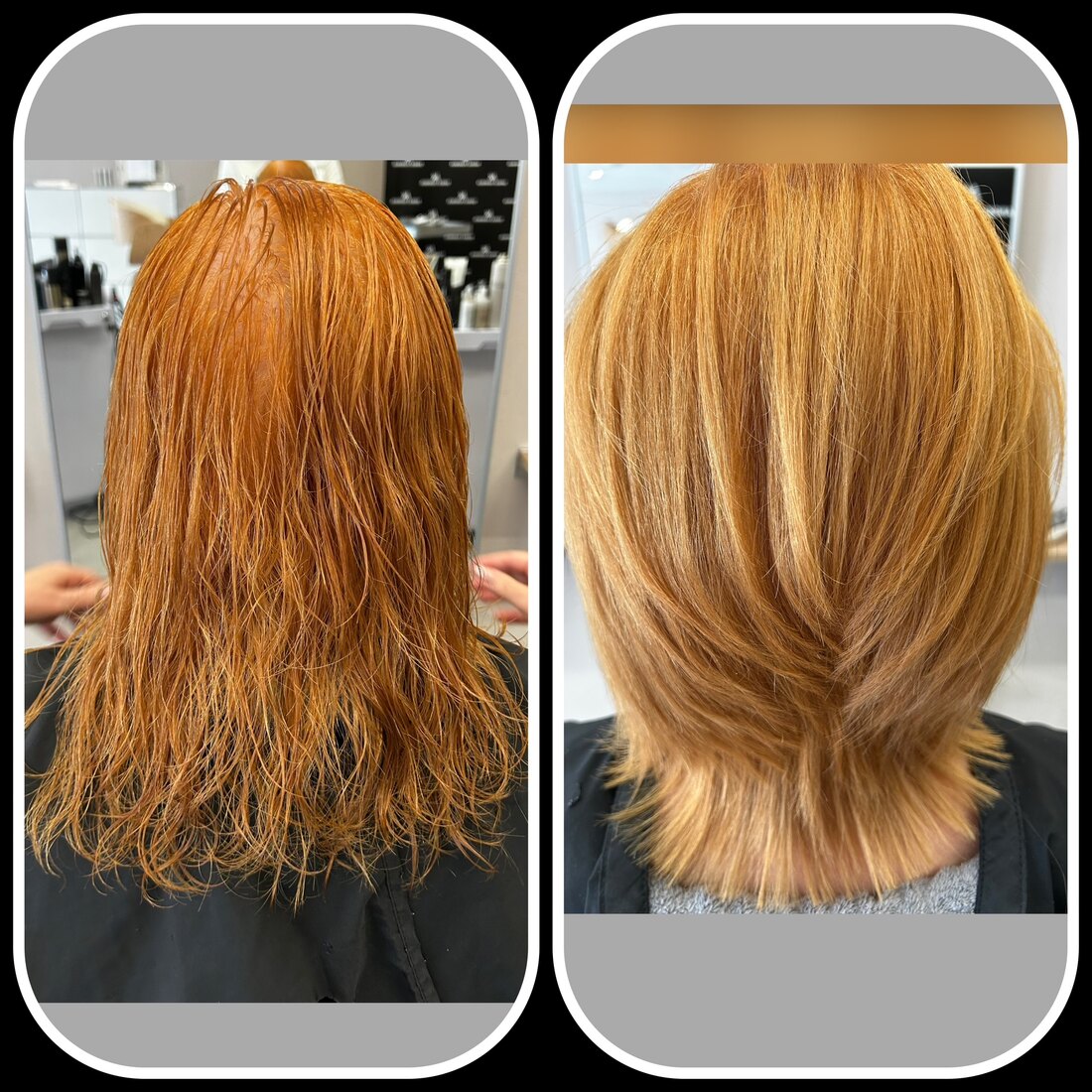 Warme Kupfer-Coloration